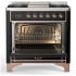 Ilve Majestic III Collection UM36FQNR3BKPLP - Majestic III 36 inch Dual Fuel Range