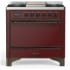 Ilve Majestic III Collection UM36FQNR3BUB - Majestic III 36 inch Dual Fuel Range