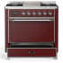 Ilve Majestic III Collection UM36FQNR3BUC - Majestic III 36 inch Dual Fuel Range