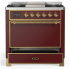Ilve Majestic III Collection UM36FQNR3BUGLP - Majestic III 36 inch Dual Fuel Range