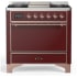 Ilve Majestic III Collection UM36FQNR3BUPLP - Majestic III 36 inch Dual Fuel Range