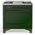 Ilve Majestic III Collection UM36FQNR3EGBLP - Majestic III 36 inch Dual Fuel Range