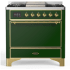 Ilve Majestic III Collection UM36FQNR3EGG - Majestic III 36 inch Dual Fuel Range