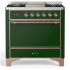 Ilve Majestic III Collection UM36FQNR3EGPLP - Majestic III 36 inch Dual Fuel Range