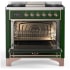 Ilve Majestic III Collection UM36FQNR3EGPLP - Majestic III 36 inch Dual Fuel Range