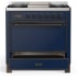 Ilve Majestic III Collection UM36FQNR3MBB - Majestic III 36 inch Dual Fuel Range