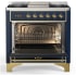 Ilve Majestic III Collection UM36FQNR3MBGLP - Majestic III 36 inch Dual Fuel Range