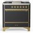 Ilve Majestic III Collection UM36FQNR3MGGLP - Majestic III 36 inch Dual Fuel Range