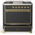 Ilve Majestic III Collection UM36FQNR3MGGLP - Majestic III 36 inch Dual Fuel Range