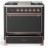 Ilve Majestic III Collection UM36FQNR3MGPLP - Majestic III 36 inch Dual Fuel Range
