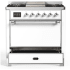 Ilve Majestic III Collection UM36FQNR3WHCLP - Majestic III 36 inch Dual Fuel Range