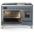 Ilve Majestic III Collection UM48FNR3BGC - Majestic III 48 inch Dual Fuel Range
