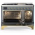 Ilve Majestic III Collection UM48FNR3BGG - Majestic III 48 inch Dual Fuel Range
