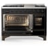 Ilve Majestic III Collection UM48FNR3BKB - Majestic III 48 inch Dual Fuel Range