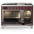 Ilve Majestic III Collection UM48FNR3BUCLP - Majestic III 48 inch Dual Fuel Range