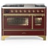 Ilve Majestic III Collection UM48FNR3BUGLP - Majestic III 48 inch Dual Fuel Range