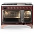 Ilve Majestic III Collection UM48FNR3BUP - Majestic III 48 inch Dual Fuel Range