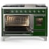 Ilve Majestic III Collection UM48FNR3EGCLP - Majestic III 48 inch Dual Fuel Range