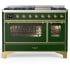 Ilve Majestic III Collection UM48FNR3EGGLP - Majestic III 48 inch Dual Fuel Range