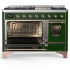 Ilve Majestic III Collection UM48FNR3EGP - Majestic III 48 inch Dual Fuel Range