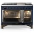 Ilve Majestic III Collection UM48FNR3MBB - Majestic III 48 inch Dual Fuel Range