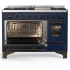Ilve Majestic III Collection UM48FNR3MBB - Majestic III 48 inch Dual Fuel Range