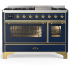 Ilve Majestic III Collection UM48FNR3MBG - Majestic III 48 inch Dual Fuel Range