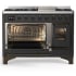 Ilve Majestic III Collection UM48FNR3MGB - Majestic III 48 inch Dual Fuel Range