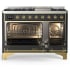 Ilve Majestic III Collection UM48FNR3MGGLP - Majestic III 48 inch Dual Fuel Range