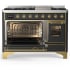 Ilve Majestic III Collection UM48FNR3MGGLP - Majestic III 48 inch Dual Fuel Range
