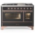 Ilve Majestic III Collection UM48FNR3MGPLP - Majestic III 48 inch Dual Fuel Range