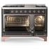 Ilve Majestic III Collection UM48FNR3MGP - Majestic III 48 inch Dual Fuel Range
