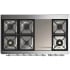 Ilve Majestic III Collection UM48FNR3RAC - Majestic III 48 inch Dual Fuel Range