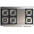 Ilve Majestic III Collection UM48FNR3RAGLP - Majestic III 48 inch Dual Fuel Range