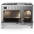 Ilve Majestic III Collection UM48FNR3SSC - Majestic III 48 inch Dual Fuel Range