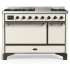 Ilve Majestic III Collection UM48FQNR3AWB - 48 inch Dual Fuel Range
