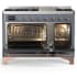 Ilve Majestic III Collection UM48FQNR3BGP - 48 Inch Freestanding Solid Door Dual Fuel Range