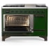 Ilve Majestic III Collection UM48FQNR3EGB - 48 Inch Freestanding Solid Door Dual Fuel Range