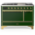 Ilve Majestic III Collection UM48FQNR3EGG - 48 Inch Freestanding Solid Door Dual Fuel Range