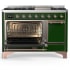 Ilve Majestic III Collection UM48FQNR3EGPLP - 48 inch Dual Fuel Range