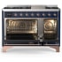 Ilve Majestic III Collection UM48FQNR3MBPLP - 48 inch Dual Fuel Range