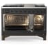 Ilve Majestic III Collection UM48FQNR3MGBLP - 48 Inch Freestanding Dual Fuel Range