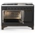 Ilve Majestic III Collection UM48FQNR3MGBLP - 48 Inch Freestanding Dual Fuel Range