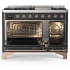 Ilve Majestic III Collection UM48FQNR3MGP - 48 Inch Freestanding Dual Fuel Range