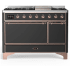 Ilve Majestic III Collection UM48FQNR3MGPLP - 48 Inch Freestanding Dual Fuel Range