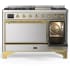Ilve Majestic III Collection UM48FQNR3SSG - 48 Inch Freestanding Dual Fuel Range
