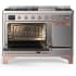 Ilve Majestic III Collection UM48FQNR3SSP - 48 Inch Freestanding Dual Fuel Range