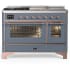 Ilve Majestic III Collection UM48FSNR3BGP - Majestic III 48 inch Dual Fuel Range
