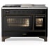 Ilve Majestic III Collection UM48FSNR3BKBLP - Majestic III 48 inch Dual Fuel Range