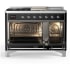 Ilve Majestic III Collection UM48FSNR3BKCLP - Majestic III 48 inch Dual Fuel Range